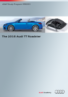 SSP 990253 - The 2016 Audi TT Roadster 